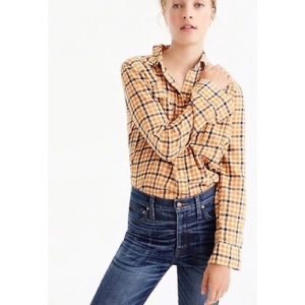 Jcrew button shirt topaz